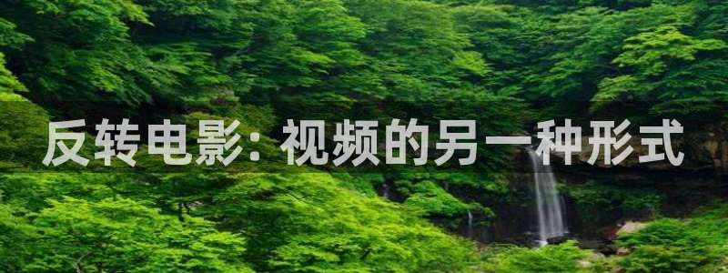 艹久久视频：反转电影: 视频的另一种形式